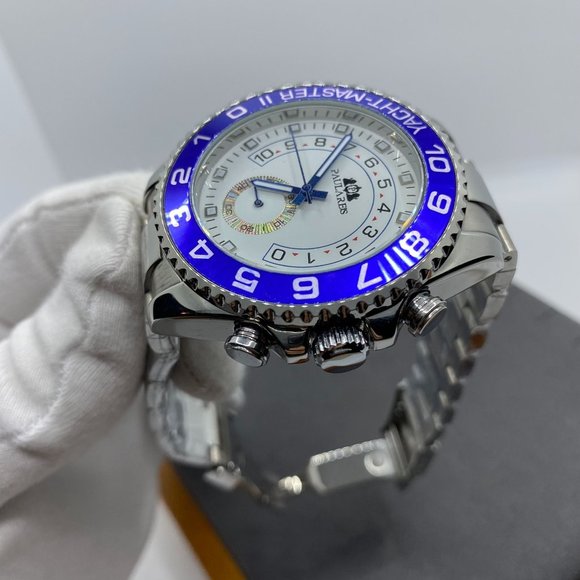 Automatic Self Wind Mechanical Stainless Steel Strap Casual Watch - Picture 6 of 9